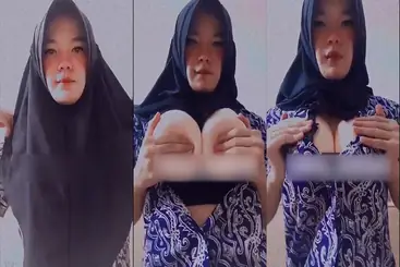 Bokep Jilbab Nabilah Toge Remas Ganas