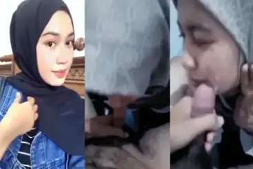 Hijab Cantik Sepong Habis Sampai Crot Di Muka Polos